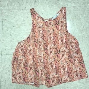 Patterned tank top